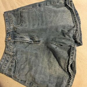 Denim Blue Jean Shorts